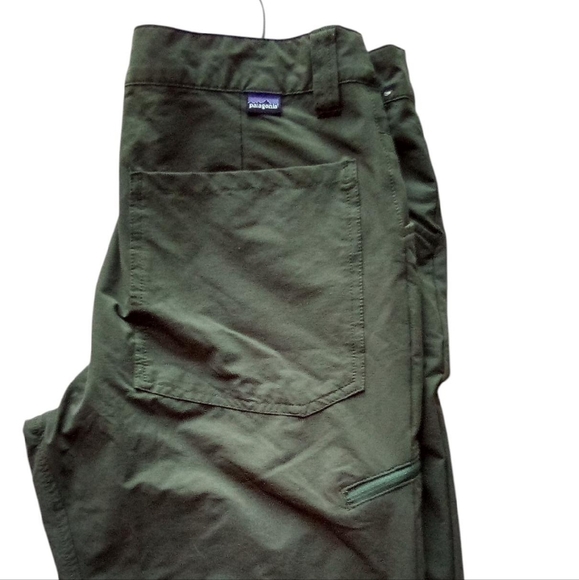 Patagonia Olive Green Outdoor Shorts - Picture 3 of 5
